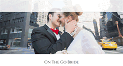 Desktop Screenshot of onthegobride.com
